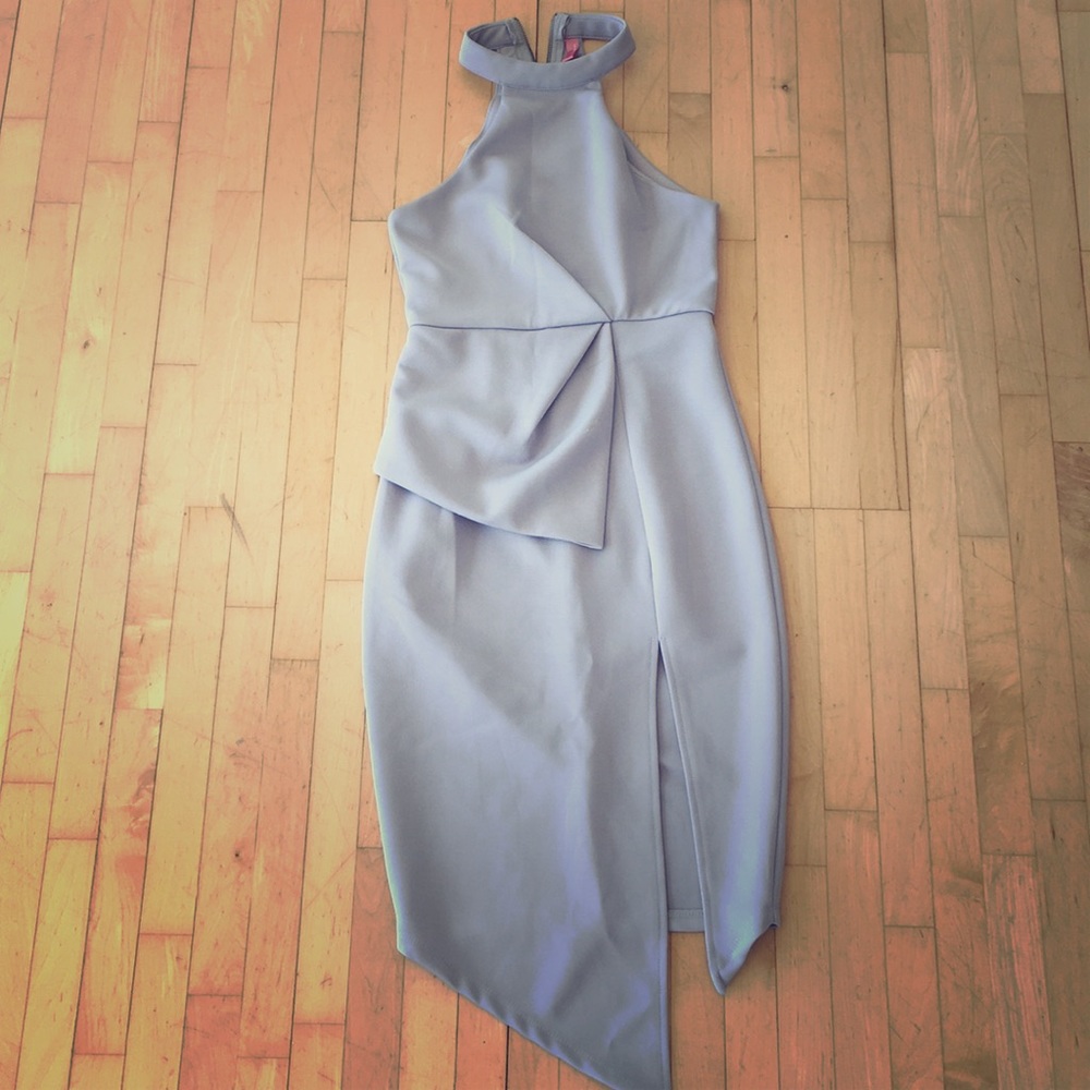 🌷HELLO MOLLY🌷 Gray Midi Dress